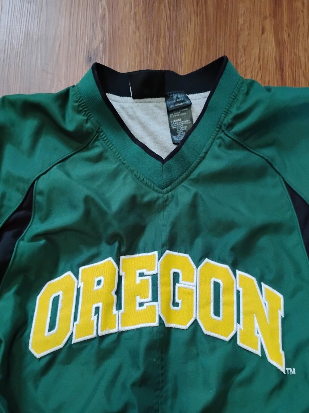 Vintage STARTER Oregon Ducks Pullover Windbreak Jacket - Picture 1 of 6